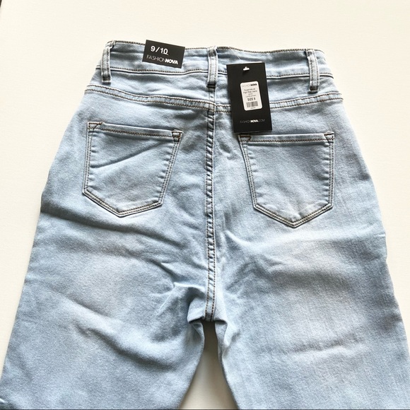 Supernatural High Rise Jeans Light Bl Wsh Sz 9/10 - Picture 5 of 7